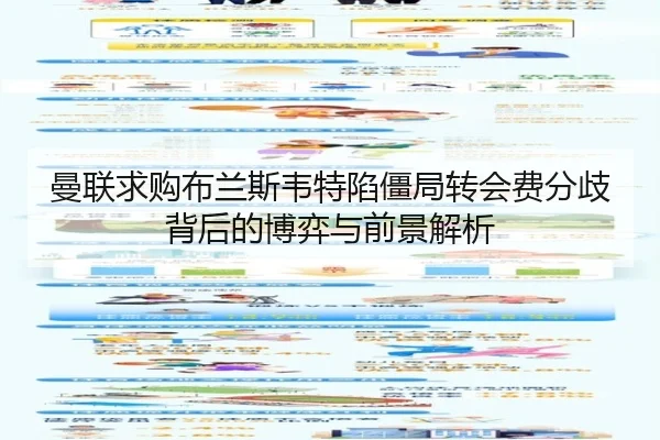 曼联求购布兰斯韦特陷僵局转会费分歧背后的博弈与前景解析